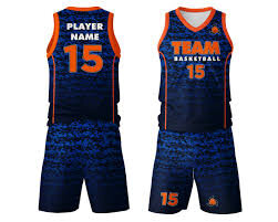 Custom-made basketball jerseys