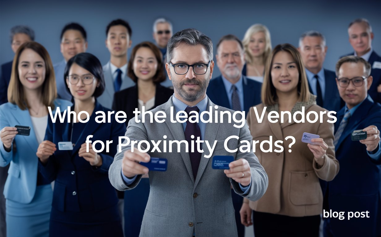 Who are the leading vendors for proximity cards?