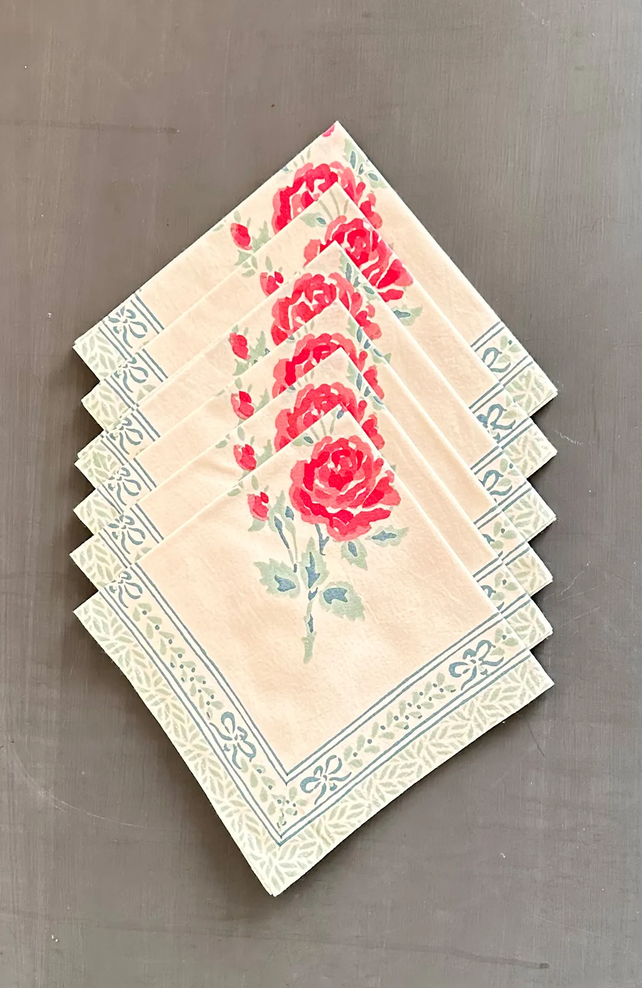 printed cotton napkins