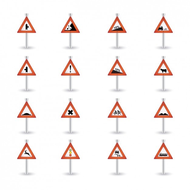 road traffic signs